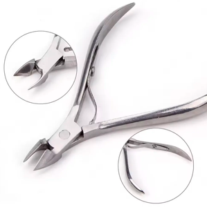 Cortauñas Profesional de Acero Inoxidable de Alta Calidad al por Mayor, con Logotipo Personalizado Impreso, Cortacutículas Curvo de Mandíbula Ancha - Product Image 2