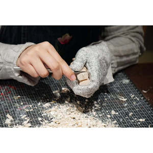 YEEYAYA intagliato a mano 4 \ "blu scuro scultura in legno scultura artistica in legno statua per la decorazione domestica animali acquatici camera decorazione - Product Image 2