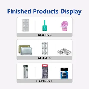 電子機器および需要の高い製品向けの高性能ブリスター包装機