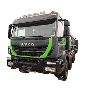Ive-co AD 340T450 550PS 8x4 Euro6 Transmission automatique Moteur diesel 451-500 ch Capacité de charge 21-30T Siège à suspension pneumatique - Product Image 1