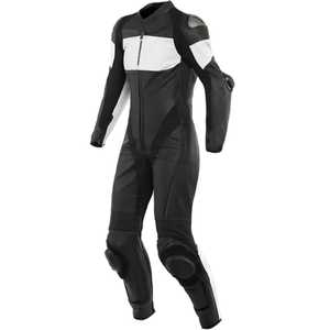 Traje de moto de mujer de cuero de vaca profesional de alta calidad de estilo personalizado/carreras de 2 piezas - Product Image 1