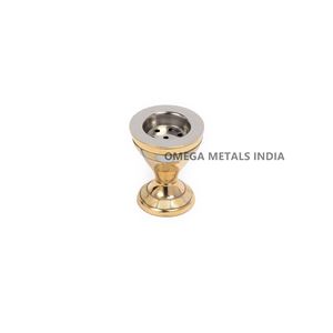 Porte-encens en acier inoxydable plaqué or, design étoile d'anis, support d'encens arabe pour la décoration de la maison - Product Image 4