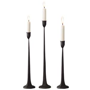 Soporte de vela de Metal negro para decoración, Fiesta en casa, oficina, soporte de vela de aluminio para el hogar y la Oficina, decoración de Hotel, exportador de India - Product Image 5