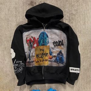 OEM Impression Dtg personnalisée sérigraphie graphique logo Double taille Pantalon de survêtement Vintage Wash Survêtement - Product Image 3