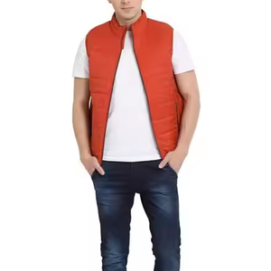 Chaleco acolchado de poliéster transpirable para hombre al mejor precio, teñido liso y hecho en Pakistán para la venta en línea de invierno - Product Image 5