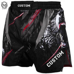 New Arrival 2026 Training Boxing Shorts Super Soft Material Wrestling Fight Shorts For Men's. - Product Image 3