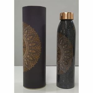 Juego de Botellas de Agua de Cobre Puro Martilladas a Mano Prisma Designs PCB 310, Ecológicas, Aptas para Agua Hirviendo, Antiderrames, Cónicas - Product Image 4