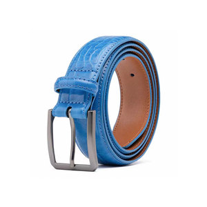 Cinturón de Cuero Genuino de Alta Calidad, Casual, con Hebilla de Acero, Ligero, Ecológico y Personalizable, Venta al por Mayor - Product Image 1