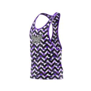 Quick Dry Men's Racerback Tank Top for Gym Fitness Marathon <b>Running</b> Singlet Sublimation Blank Athletic Stringer Tank Top Men - Product Image 6