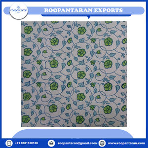 ผ้า voile ผ้าฝ้ายเนื้อนุ่มพิมพ์ลายบล็อกมือสำหรับ100% ชุดเสื้อสูท5หลา - Product Image 4