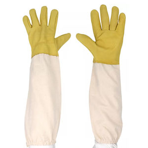 Gants d'apiculture de qualité supérieure avec intérieur doux, paume renforcée, manchette allongée, conception protectrice et options de personnalisation complète - Product Image 4