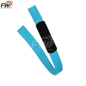 Sangles de levage en coton robustes personnalisées à prix abordable, vente en gros, sangles de poignet pour musculation, entraînement en salle de sport, fitness, haltérophilie - Product Image 4