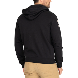 Sweat-shirts à capuche zippés pour hommes, grande taille, hiver, couleurs unies, tricotés, anti-plis, design personnalisé, polaire écologique, séchage rapide - Product Image 5