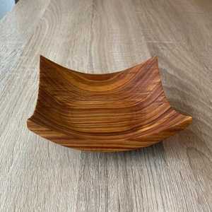 100% Natural Wooden <b>Salad</b> <b>Bowl</b> Eco Friendly <b>Large</b> Capacity <b>Bowl</b> - Product Image 3