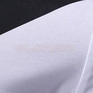 T-shirts pour hommes respirants et ajustés, en tricot uni, vêtements décontractés, couleurs personnalisées, logo, séchage rapide, coton/polyester de haute qualité - Product Image 6