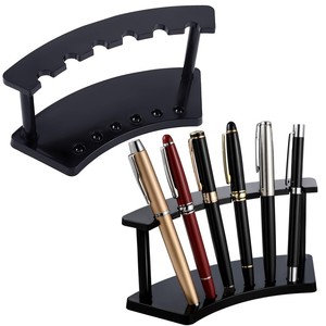 6-Khe Cắm Nhựa Bàn Tổ Chức Bút Chì Hiển Thị Giá Trường Chủ Bút Và Trang Điểm Bàn Chải Chủ - Product Image 6