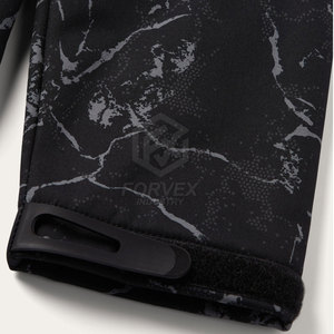 เสื้อแจ็คเก็ตซอฟต์เชลล์สำหรับผู้ชาย ดีไซน์โดดเด่น แห้งเร็ว เป็นมิตรกับสิ่งแวดล้อม ระบายอากาศได้ดี เหมาะสำหรับกิจกรรมกลางแจ้ง  สามารถปรับแต่งโลโก้ด้านหน้าได้ - Product Image 5