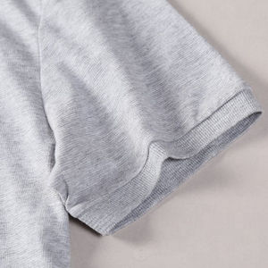 เสื้อโปโลสำหรับผู้ชายเสื้อคอโปโลผ้าคอตตอนลายนูนปักโลโก้ - Product Image 6