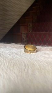 Anillo de latón de diseñador elegante de peso ligero de calidad de exportación para mujer, trajes de oficina e informales para suministro mundial - Product Image 3