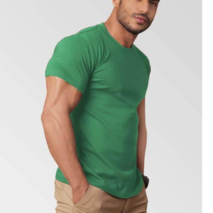 Camiseta de gran tamaño en blanco de peso pesado con estampado personalizado a la moda de alta calidad, camisetas de manga corta 100% de algodón para hombre, precio bajo en stock - Product Image 5