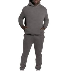 Survêtements 100% coton de qualité supérieure du Pakistan survêtements de jogging d'entraînement personnalisés hommes 100% coton sweat à capuche pour hommes - Product Image 6