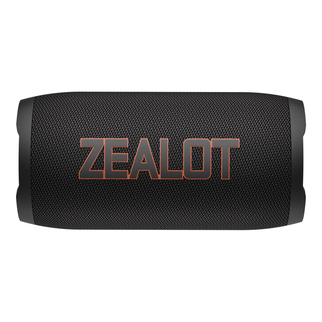 ZEALOT S76 Wireless Speaker 50W Loud Stereo Sound IPX6 Waterproof Portable Speakers with Deep Bass RGB Light/TF Card/U Disk/AUX