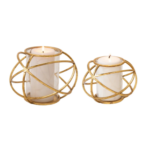 Gold Finished Metal <b>Candle</b> Stand Votive <b>Holder</b> for Home Lighting Decorate High Quality Export Product Price - Product Image 1