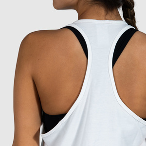 Wholesale Summer Women's Clothing Set Custom LOGO Sexy Sleeveless Tank Top And Drawstring <b>Shorts</b> T-Shirt Style For Gym Use - Product Image 5