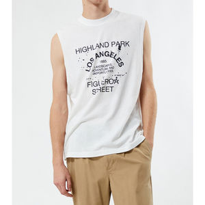 Nouvelle Arrivée 2025 – Débardeurs Homme Col V 100% Coton Respirant Séchage Rapide, Personnalisables (Logo, Taille & Couleur) – Vêtements de Sport et Fitness en Gros - Product Image 1