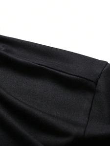 Camiseta de Negocios Transpirable para Hombre, Polo de Manga Corta de Seda de Hielo, Camisa Polo con Botones Estampados, Ropa Masculina - Product Image 6