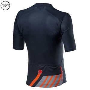 TARSTONE OEM Race Tops Camisetas de ciclismo Diseño personalizado Impresión por sublimación Camisetas de Ciclismo de manga corta para hombres - Product Image 2