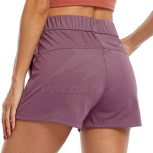 ชุดลำลองเอวสูงระบายอากาศสำหรับผู้หญิงกางเกงขาสั้นเล่นโยคะและยิมน้ำหนักเบาใส่สบาย - Product Image 6