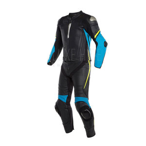 Combinaison moto deux pièces en cuir fabriquée au Pakistan de haute qualité en basse quantité minimale de commande - Product Image 1
