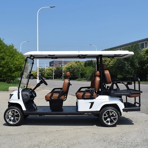 Nouveau chariot de golf six places de haute qualité Véhicule utilitaire électrique chariot de golf 6 places chariot de golf de luxe en vente en gros - Product Image 3