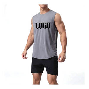 Haute qualité sur mesure Gym Stringer débardeur pour hommes entraînement Fitness sport soleil fané gilet musculation dernière tenue de sport - Product Image 4