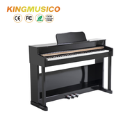 Piano numérique GHS-93 en gros, directement de l'usine, 88 touches lestées, orgue électrique, clavier électronique pleine taille avec réponse tactile