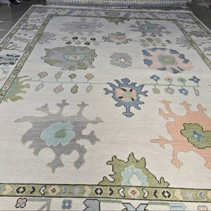 พรมปูพื้นสำหรับชาวเปอร์เซีย100% สีน้ำตาล12X15ชุดห้องนั่งเล่นถักมือขั้นต่ำ1ชิ้น - Product Image 1