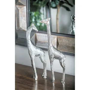 Sculpture de tête d'âne en métal fait main Décoration haut de gamme par Zahid Exports Chic créatif Plaqué or Décoration d'art de pièce - Product Image 1