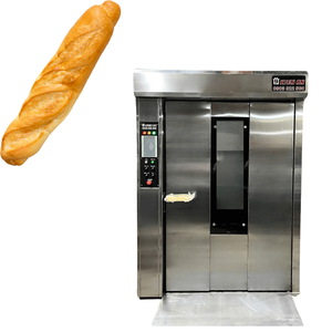 Easy to Operate 24-Trays Rotary <b>Oven</b> With Altuntop Trolley Iso Certificate 30Kw/H Gas <b>Ovens</b> for Bread Kien an Factory - Product Image 1