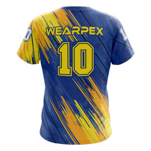 ชุดฟุตบอลผู้ชาย OEM สำหรับผู้ใหญ่ ตัดเย็บด้วยระบบอัตโนมัติ ปรับแต่งสไตล์ได้ คุณภาพสูง ผลิตจากผ้าโพลีเอสเตอร์ 100% ระบายอากาศได้ดี - Product Image 3