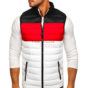 New Style Custom logo <b>Winter</b> Bubble <b>Vest</b> Coat Hot Sale Custom High Quality Wind Proof Puffer <b>Vest</b> <b>Men</b> <b>Vests</b> OEM Serviced - Product Image 1