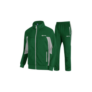 Survêtements pour hommes Survêtements pour hommes Survêtements pour hommes 2 pièces Décontracté Athlétique Jogging Warm Up Full Zip Sets - Product Image 3