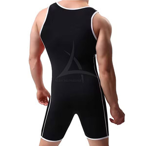 Wrestling <b>Singlets</b> New Design Compression <b>Mens</b> Custom Reversible Quick Dry Breathable Spandex/Polyester - Product Image 3