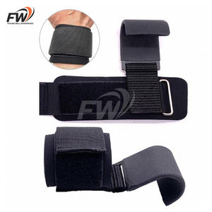 Crochets de levage de poids pour haltères, prix usine OEM, pour entraînement en salle de sport, fitness, musculation et powerlifting - Product Image 1