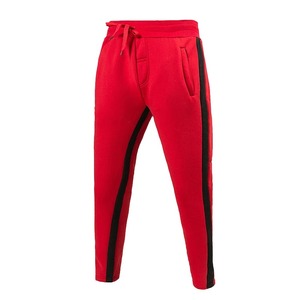 Pantalones de chándal de cintura alta de lona elásticos y cómodos para hombre, pantalones de uso diario con cintura elástica y bolsillos con cremallera, talla XL - Product Image 1