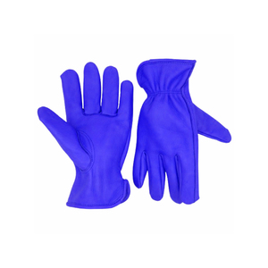 Venta al por mayor guantes de cuero de conducción de moda guantes de ciclismo al aire libre pantalla táctil impermeable invierno correr guantes de cuero para los hombres - Product Image 2