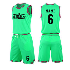 Basketball respirant grande taille impression numérique sublimation vêtements de basket-ball respirants uniformes de basket-ball personnalisés de qualité supérieure - Product Image 4