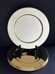 Decoración de mesa para banquete de boda, platos de lujo elegantes con cargador dorado de 13 pulgadas para restaurante y boda, venta al por mayor - Product Image 3