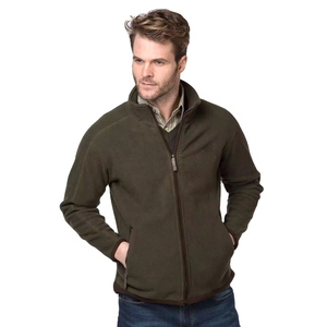 Relaxed Cut Sherpa Fleece <b>Jacket</b> For <b>Men</b> With Cozy Interior Made For Work <b>Travel</b> Or Evening Winter Use With Stylish Simplicity - Product Image 4