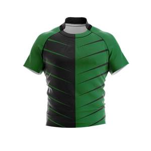 Estilo DE LA Liga Nacional de Rugby Camiseta de Rugby personalizada Medias mangas Rugby Union Club Partidos Camisetas de Rugby - Product Image 1